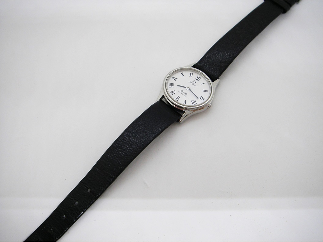 【中古品】 OMEGA/オメガ　DE VILLE/デヴィル レディース ウォッチ USED品 ヴィンテージ　シルバー 銀　革ベルト　正規品_画像7