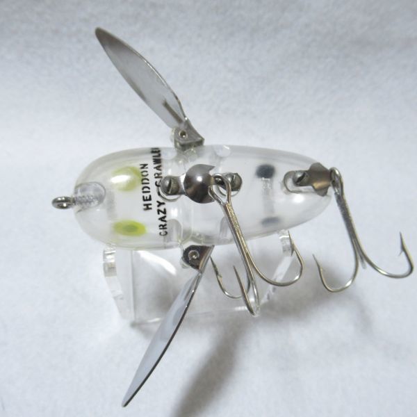 Heddon　へドン　クレイジークローラー　＃C クリア　新品　パケ開き_画像2