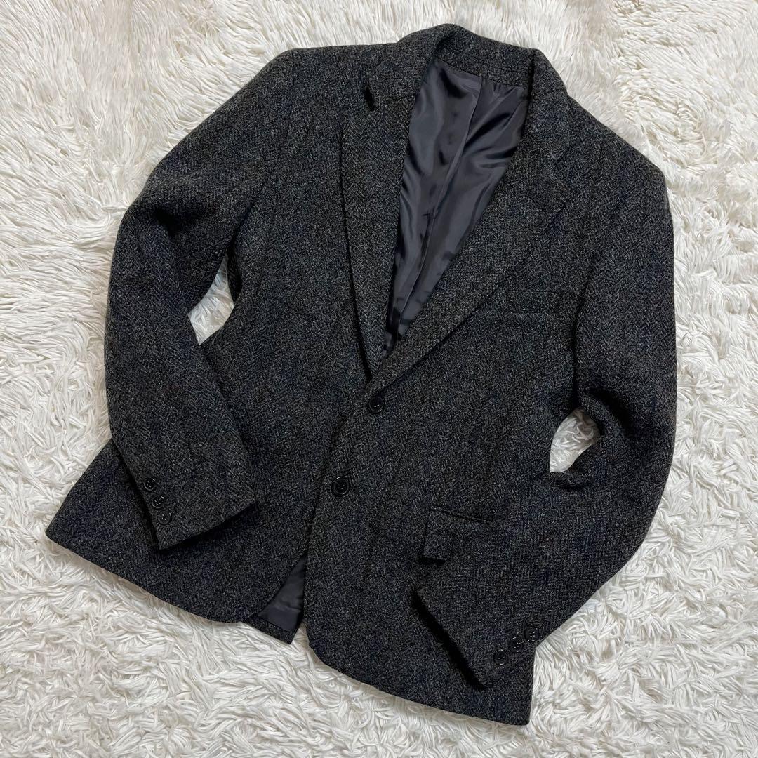 Collective tailored jacket tweed herringbone men's Bigi 