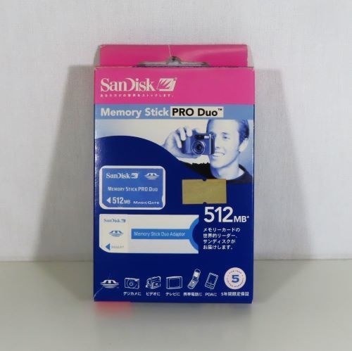 sandisk shoot&store Card mini SD128MB 4点+メモリーステック　PRO Duo512MB/5点まとめて　デッドストック未使用品_画像4