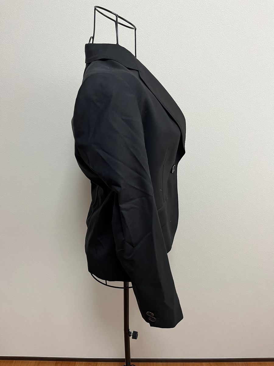 Gabardine K.T ブラック ジャケット スーツ 黒