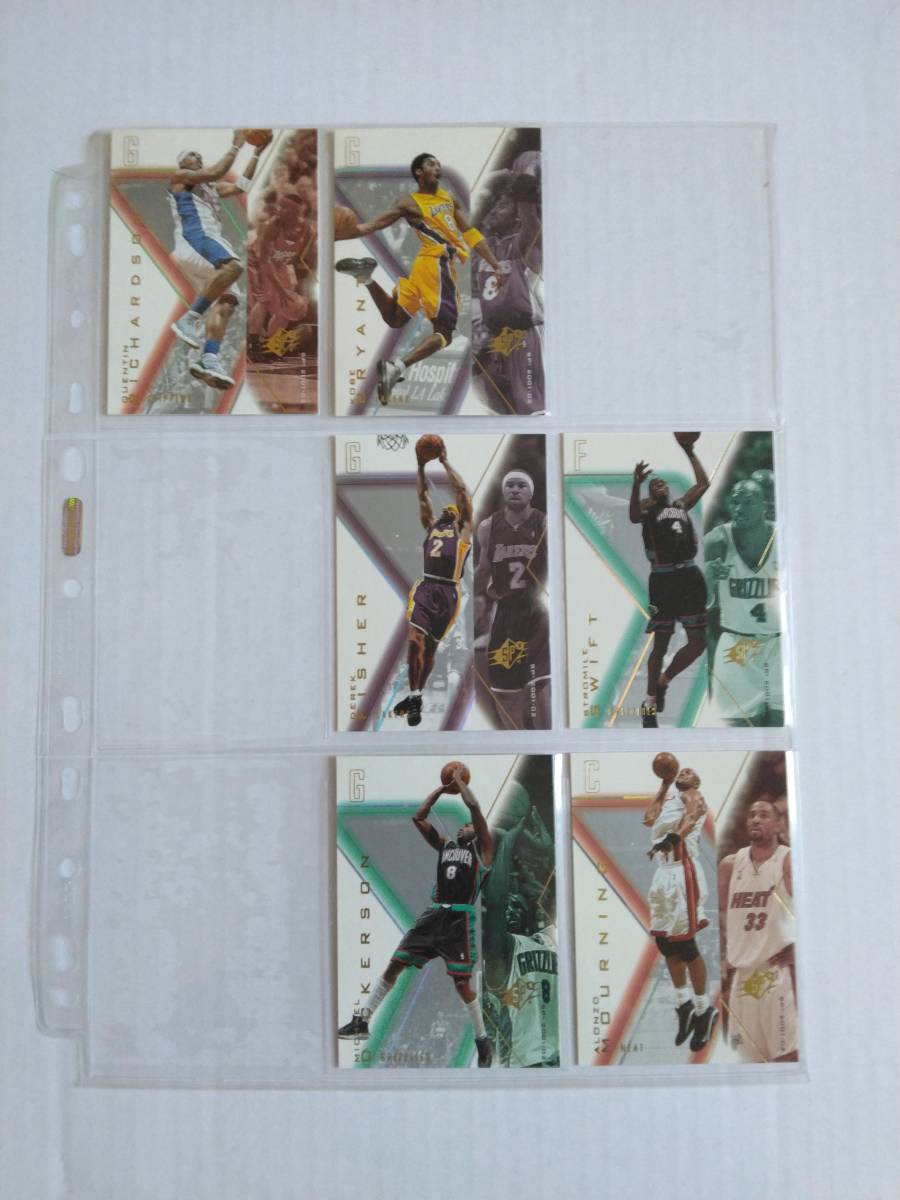 コンプを諦めたのでこのまま出品　01-02 SPx（KOBE BRYANT, KEVIN GARNETT, VINCE CARTER, 他）67枚セット_画像5