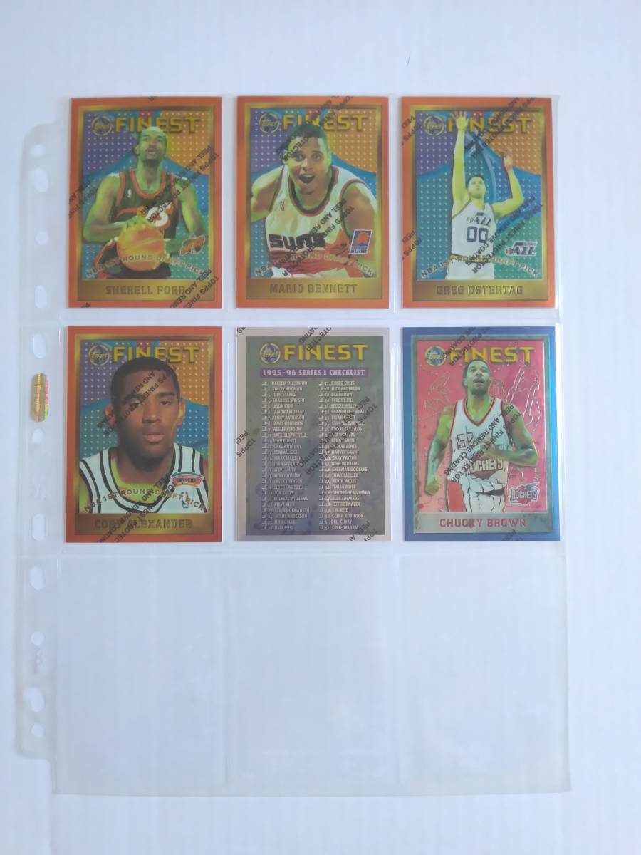 コンプを諦めたのでこのまま出品　95-96 Topps Finest（HORACE GRANT, TONI KUKOC, DENNIS RODMAN, 他）82～162　63枚セット_画像7