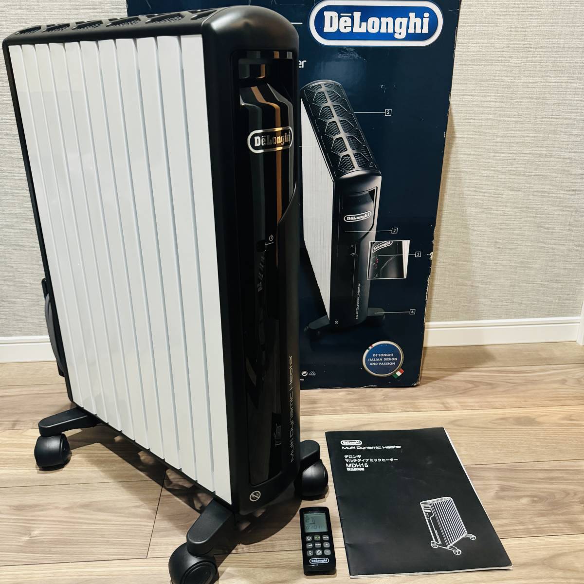 人気商品の DeLonghi デロンギ マルチダイナミックヒーター MDH15-BK②