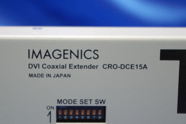 *6 pcs arrival * IMAGENICS/DVI signal same axis extension vessel * sending vessel *CRO-DCE15A TX/AC adaptor attached * 61696S