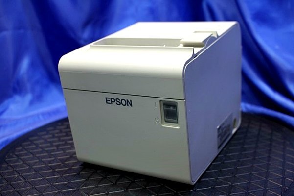 ◆2台入荷◆ EPSON/エプソン サーマルレシートプリンタ ★TM-T90Ⅱ/USB・LAN接続・58mm幅★ 45485Y_画像2