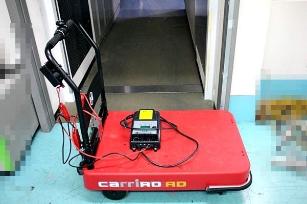ナビ音声は英語　 ZMP 物流支援ロボット CarriRo OD キャリロ 自律移動モデル　搬送ロボット　倉庫・工場　47810Y_画像2