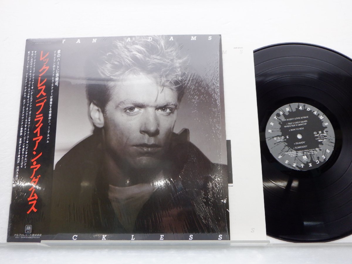 Bryan Adams「Reckless」LP（12インチ）/A&M Records(AMP-28100)/洋楽ロック_画像1