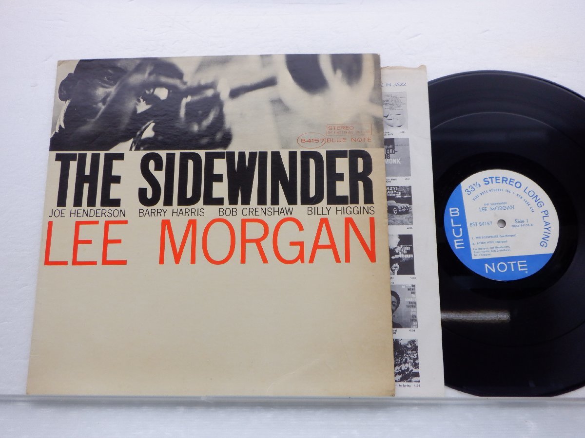 【US盤/耳/New York USA/Stereo】Lee Morgan(リー・モーガン)「The Sidewinder」LP（12インチ）/Blue Note(BST 84157)/ジャズ_画像1