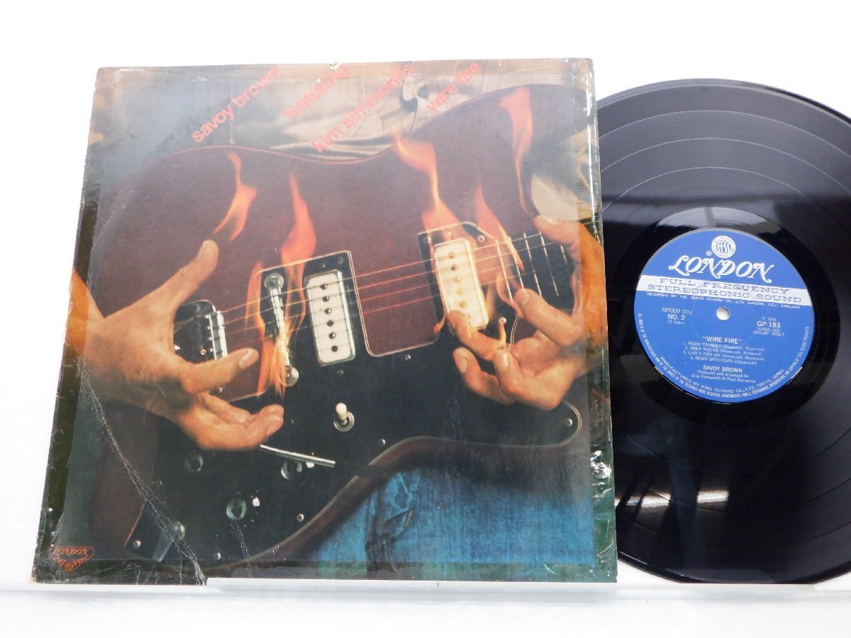 Savoy Brown「Wire Fire」LP（12インチ）/London Records(GP-183)/洋楽ロック_画像1