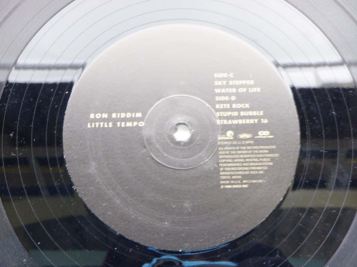 Little Tempo(リトルテンポ)「Ron Riddim」LP（12インチ）/Rhythm Republic(RR12-88139)/Reggae_画像2