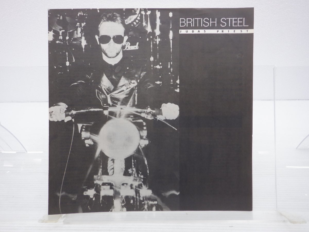 【帯付】Judas Priest(ジューダス・プリースト)「British Steel(ブリティッシュ・スティール)」LP（12インチ）/Epic(25・3P-208)/ロック_画像4