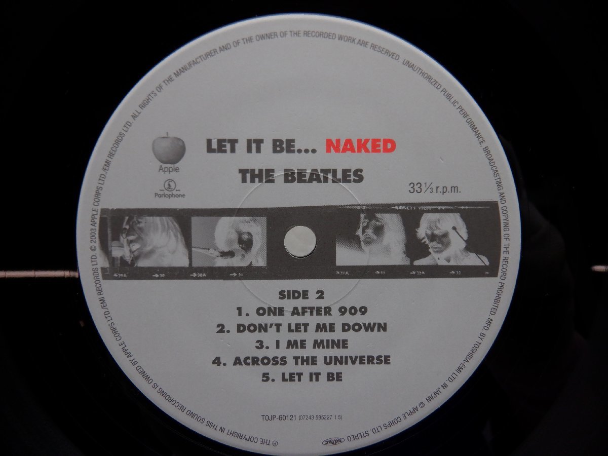 【帯付/LP+EP/ブックレット/ライナー】The Beatles(ビートルズ)「Let It Be... Naked」LP/Parlophone(TOJP-60121-22)_画像4