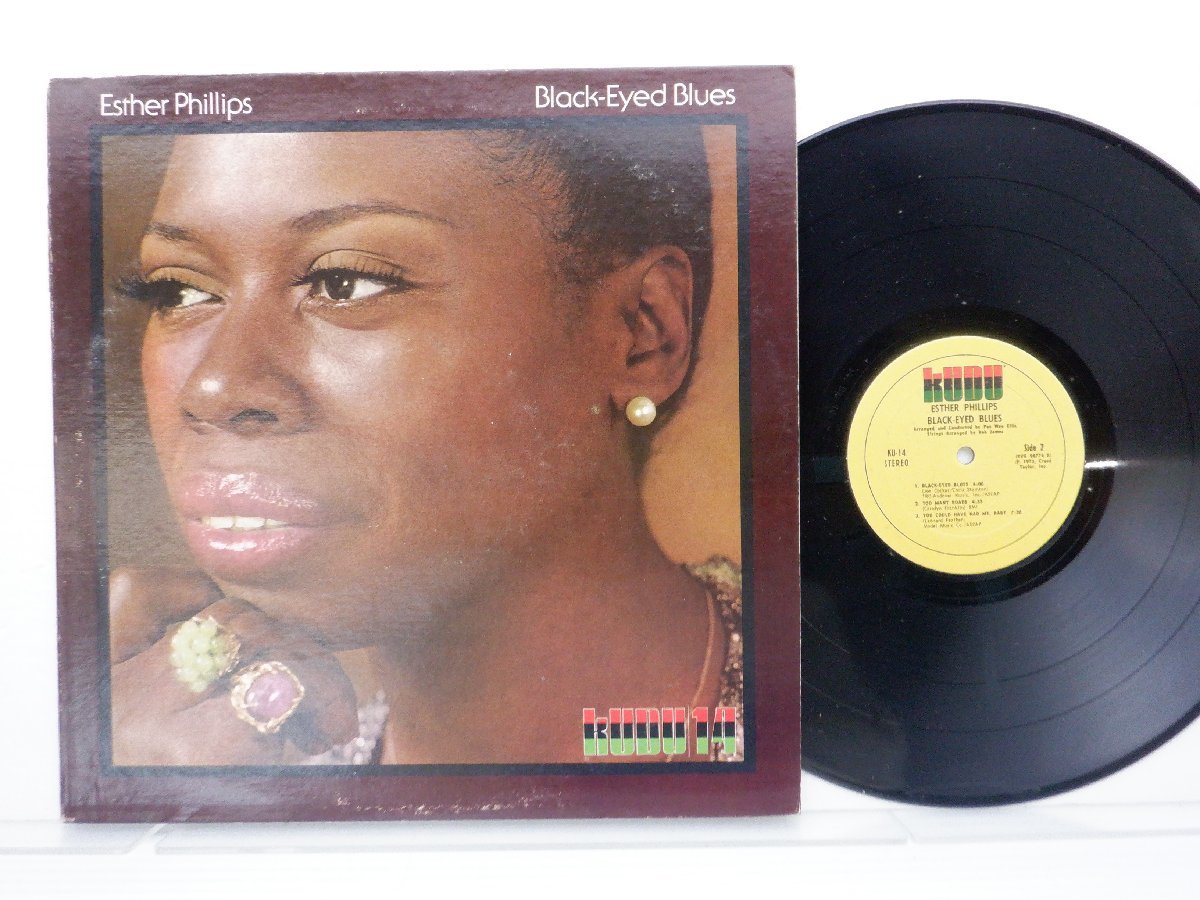 Esther Phillips「Black-Eyed Blues」LP（12インチ）/Kudu(KU-14)/R&B・ソウル_画像1