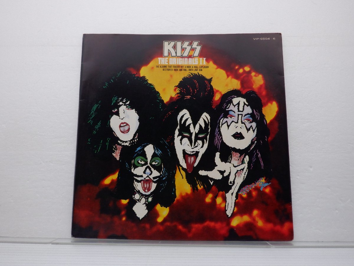 【国内盤】Kiss(キッス)「The Originals Ⅱ(続・地獄の全貌)」LP（12インチ）/Casablanca Records(VIP-5504～6)/ロック_画像1