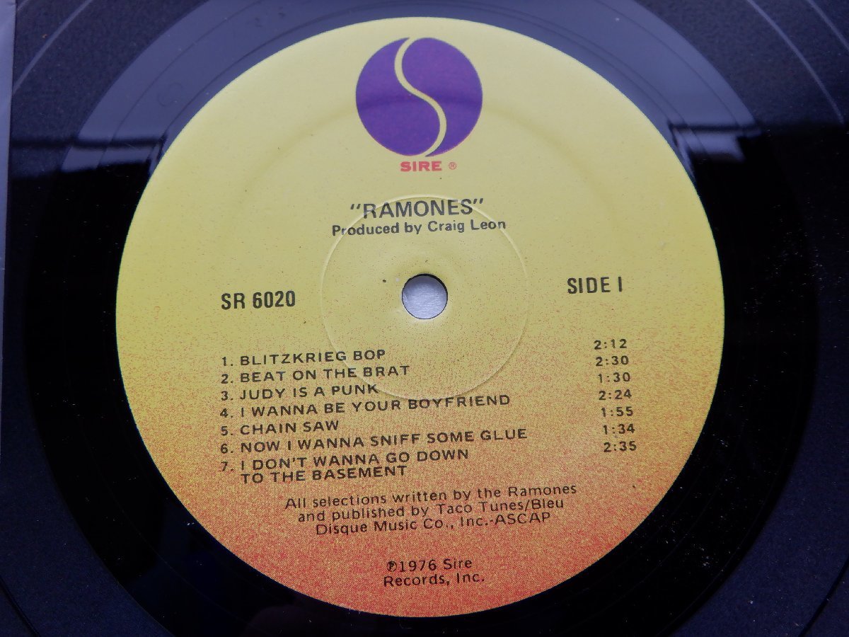 Ramones(ラモーンズ)「Ramones」LP（12インチ）/Sire(SR 6020)/Rock_画像2
