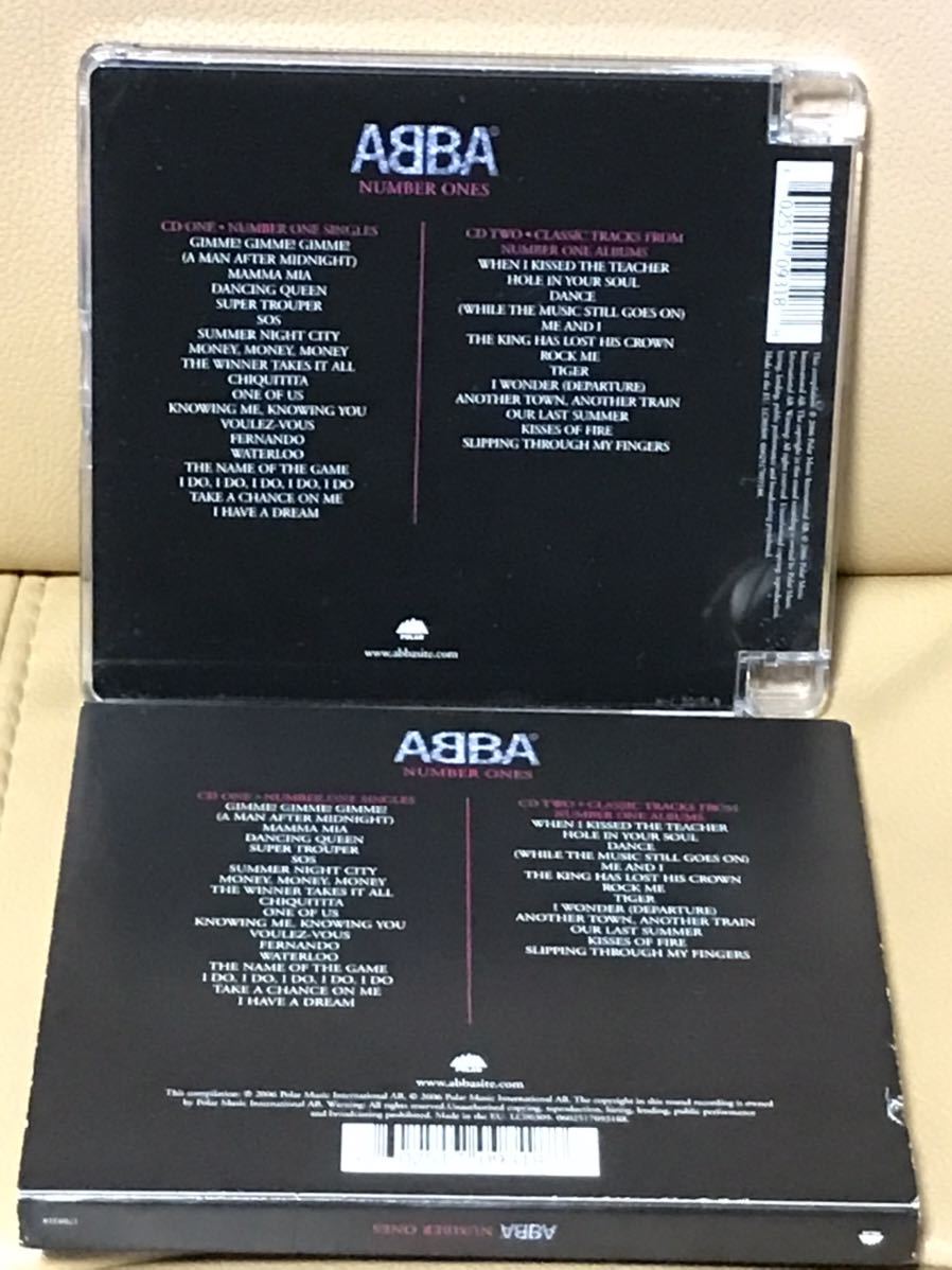 ABBA NUMBER ONES 輸入盤　CD2枚組_画像4