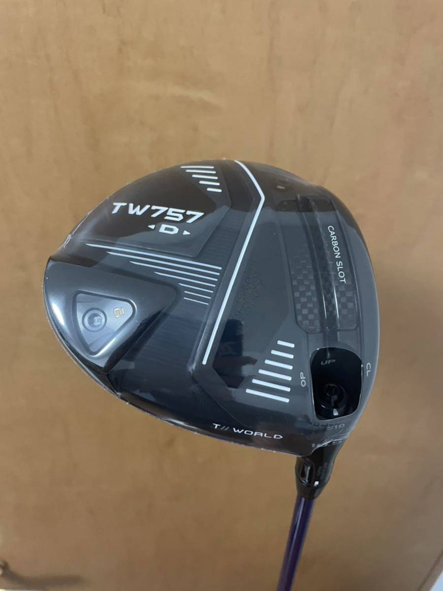 新品 ホンマ TW 757 D ドライバー ヘッドのみ 10.5 ヘッドカバー 検)HONMA 747 ツアーワールド GS NX_画像2