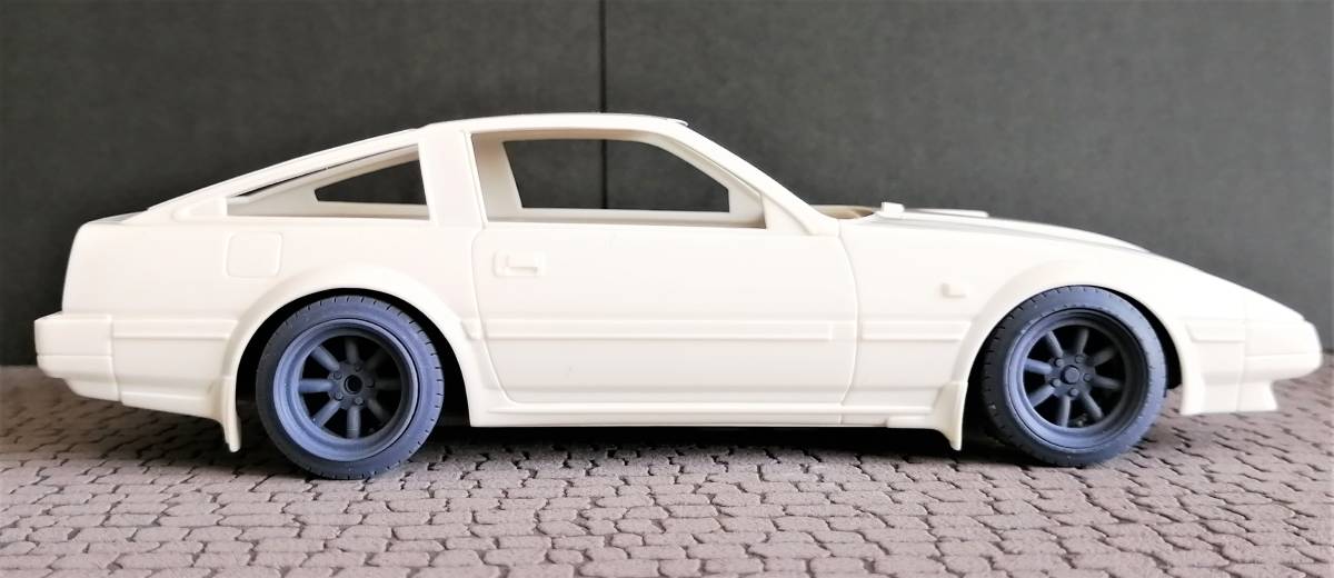 SP8 T社フェアレディZ300ZX用ローダウンパーツ 1台分 ケイSTYLE! THEストリートシリーズ 1/24scaleカーモデル用 1台分 3Dプリント レジン製_車両装着事例