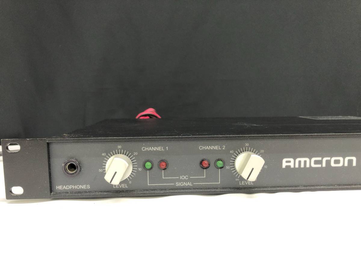 AMCRONamk long D-45 power amplifier secondhand goods 