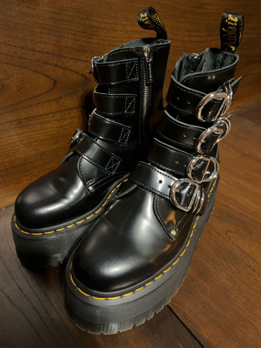 Dr Martens JADON MAX HDW UK3 厚底 22 5㎝ あのちゃん 香椎かて Dr Martens JADON MAX HDW UK3 厚底 22 5㎝ あのちゃん 香椎かて