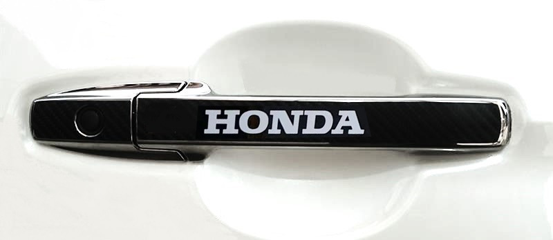 限定品 ９ｃｍ×１．３ｃｍ　HONDA　耐熱シール　白系　ブレーキキャリパー　ドアミラー　ドアノブ　ガラス　その他外装_イメージ画像