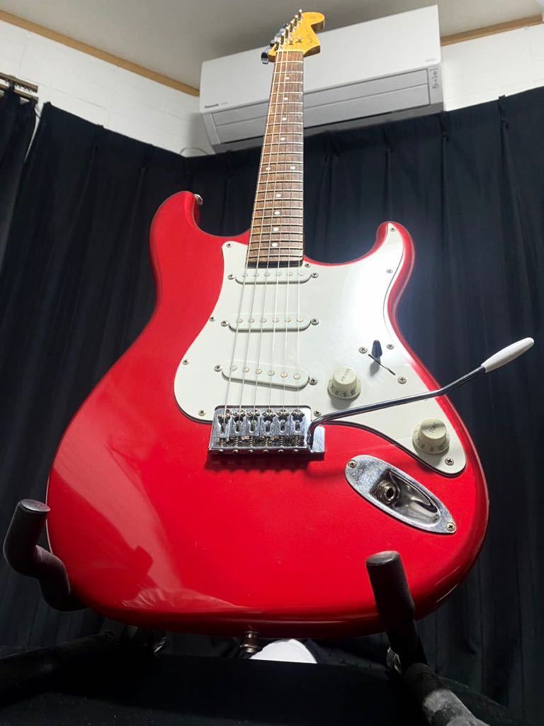 希少レアFender JAPAN Stratocaster ストラトキャスター　フェンダージャパンSTM-60R キャンディアップルレッド_画像3