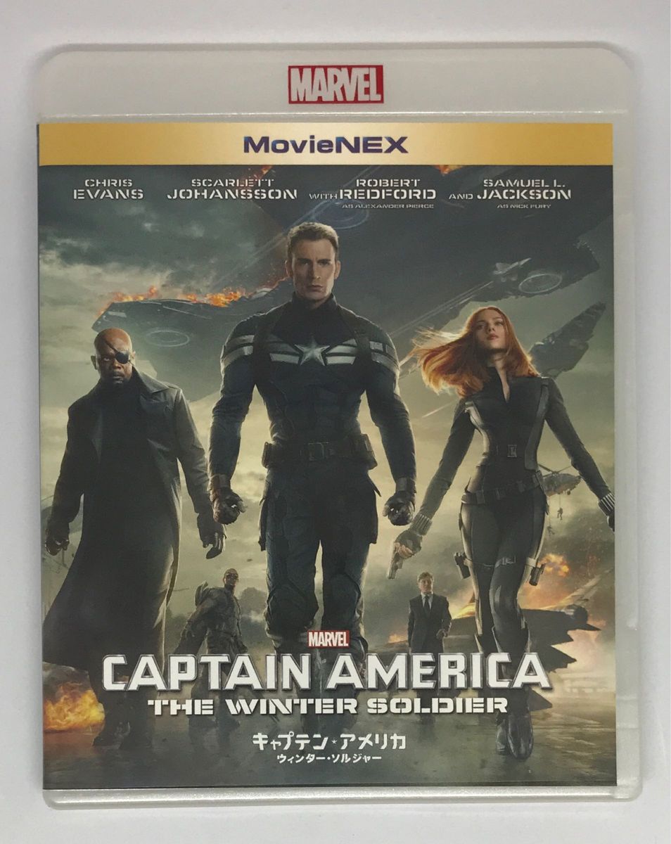 Blu-ray『キャプテン・アメリカ ウィンター・ソルジャー【アウターケース付属】』 MovieNEX  MARVEL MCU