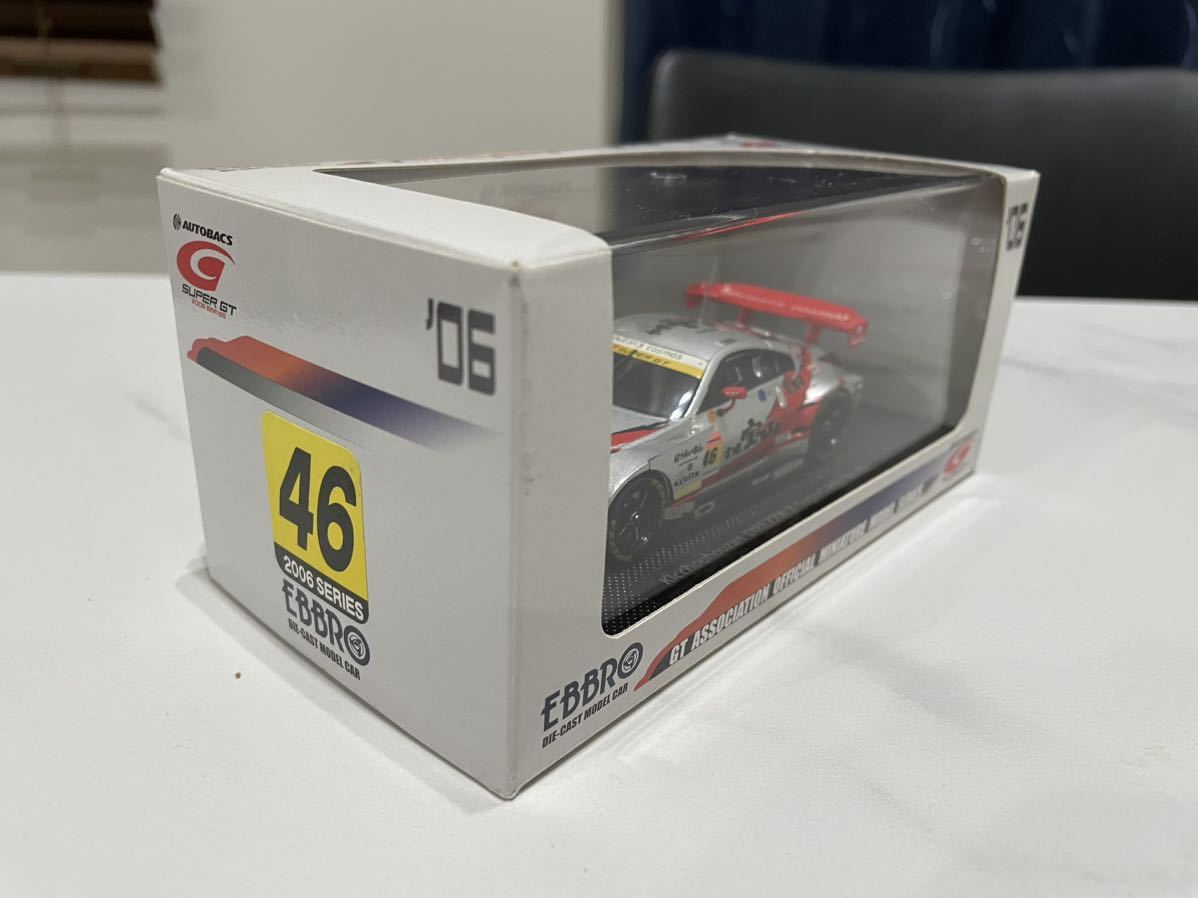 1円 スタート 売切 エブロ ebbro 1/43 吉兆宝山 ディレッツァ Z 2006 スーパーGT GT300 #46 佐ー木孝太/番場琢 フェアレディZ 33 希少 廃盤_画像8