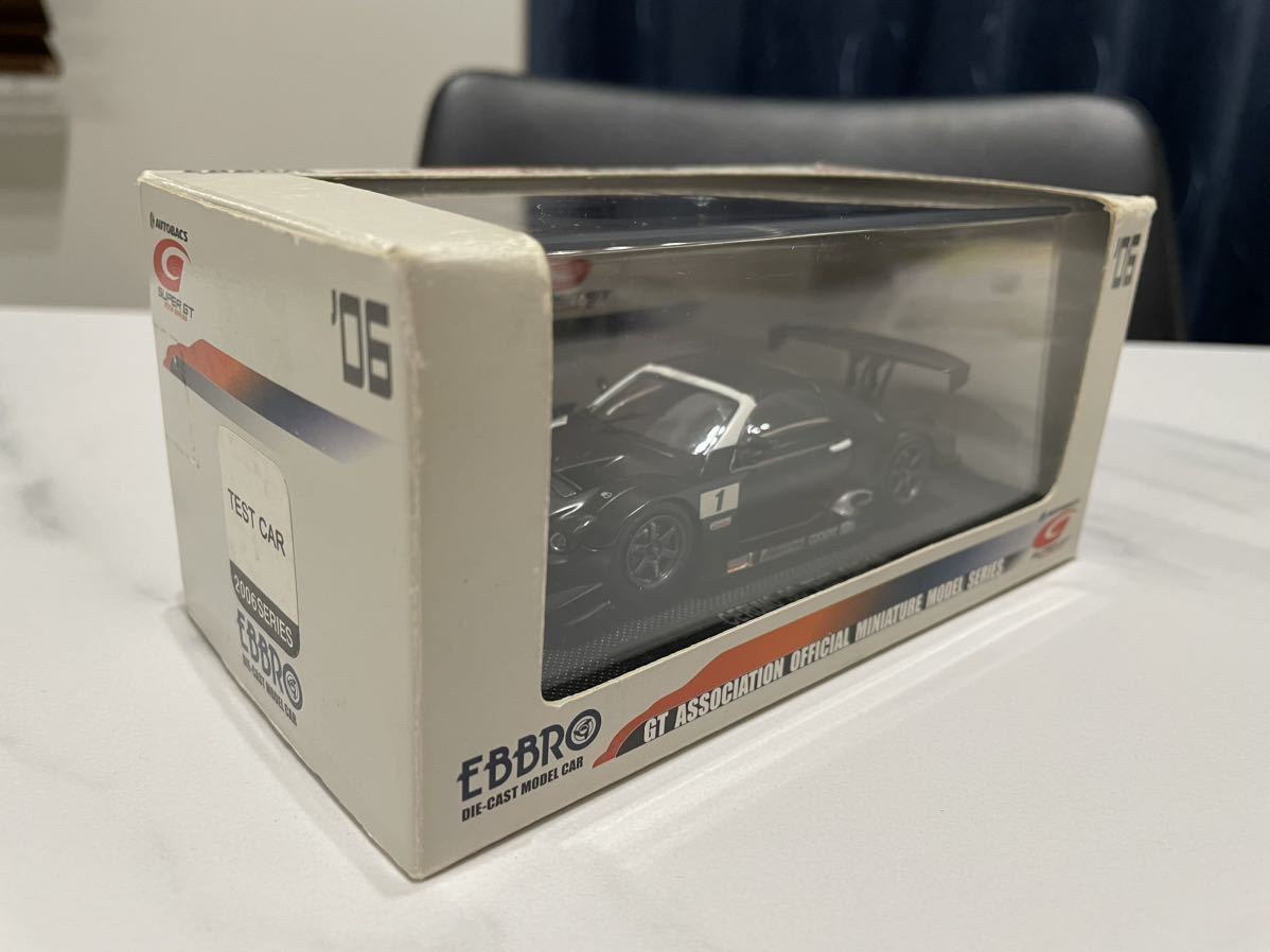 1円 スタート 売切 エブロ ebbro 1/43 スーパーGT super GT LEXUS レクサス CERUMO セルモ SC SC430 TEST CAR テストカー GT500 2006_画像8