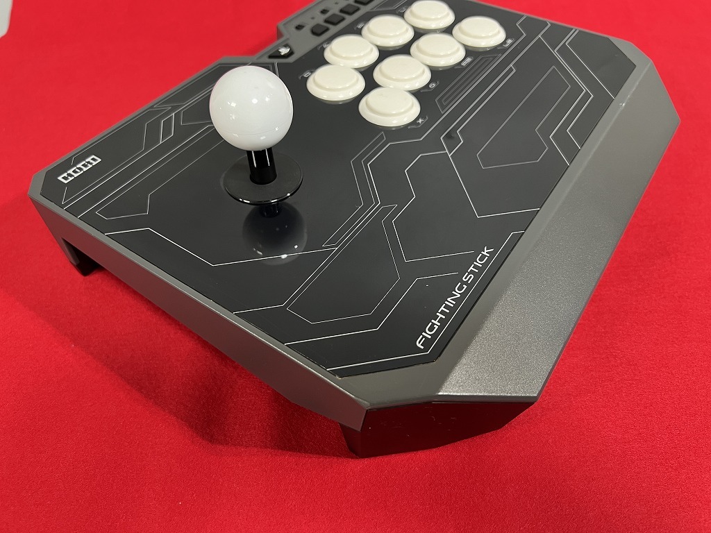 【PS5対応】HORI ファイティングスティック PS4-129 三和レバーボタン換装済 アケコン アーケードコントローラー リアルアーケード