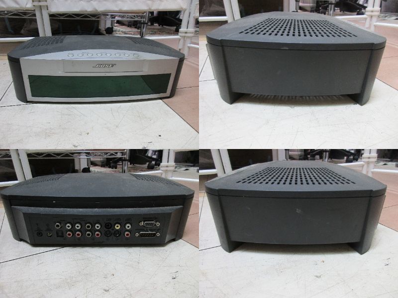TN10-121 BOSE(ボーズ) Powered Speaker System【PS3-2-1】/ Media Center【AV3-2-1】/ リモコン・コード付き スピーカーシステム まとめ_画像4