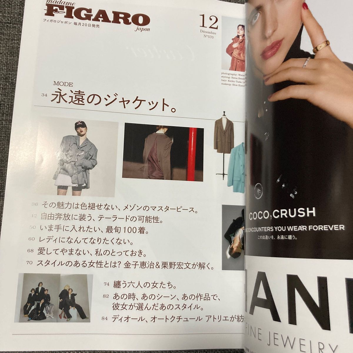 ＦＩＧＡＲＯ　ｊａｐｏｎ（フィガロジャポ ２０２３年１２月号 （ＣＣＣメディア）