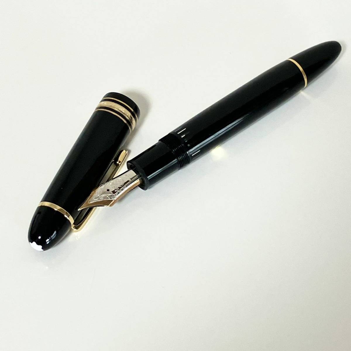 極美品◎MONTBLANC モンブラン マイスターシュテュック No.149 4810 ペン先14C 万年筆 希少 ゴールド ブラック 黒 _画像5