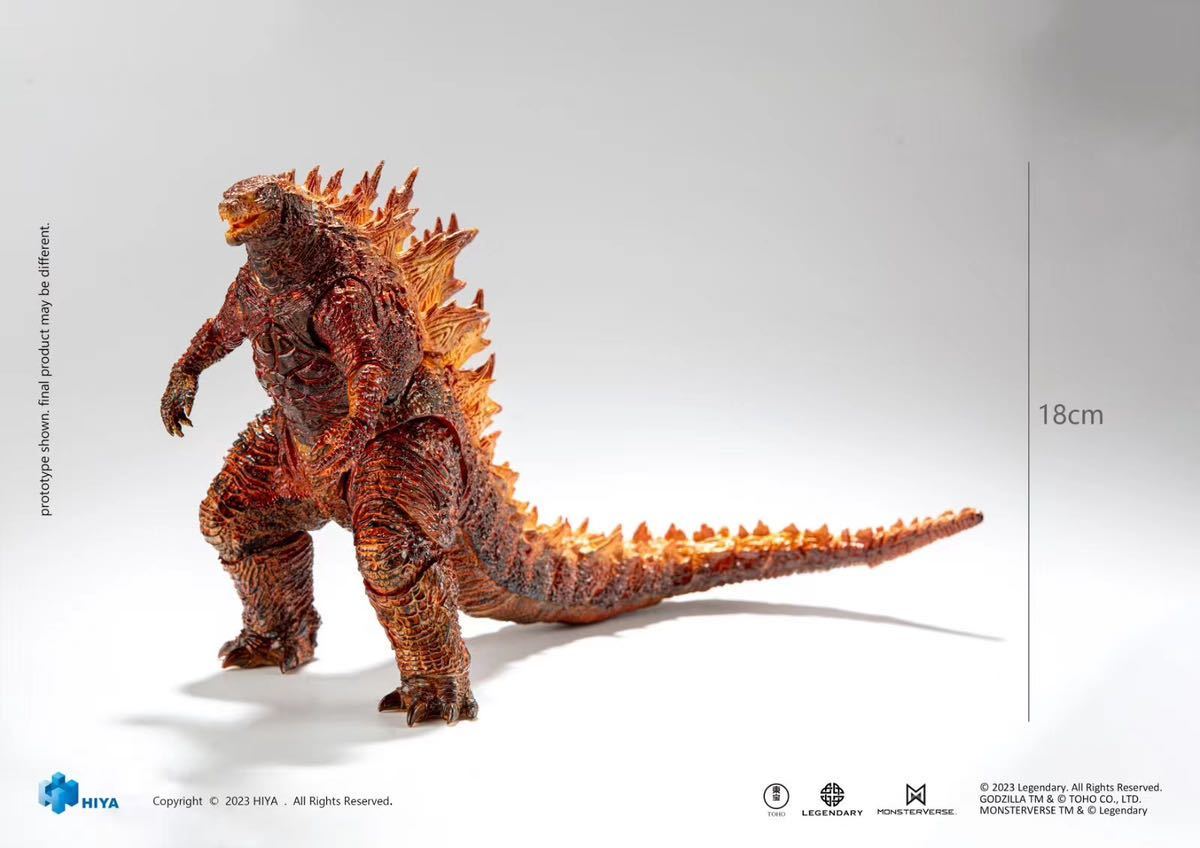 Hiya toys ハイヤトイズ バーニングゴジラ ゴジラ(2019） s.h.monsterarts モンスターアーツ モンアツ neca ネカ_画像5