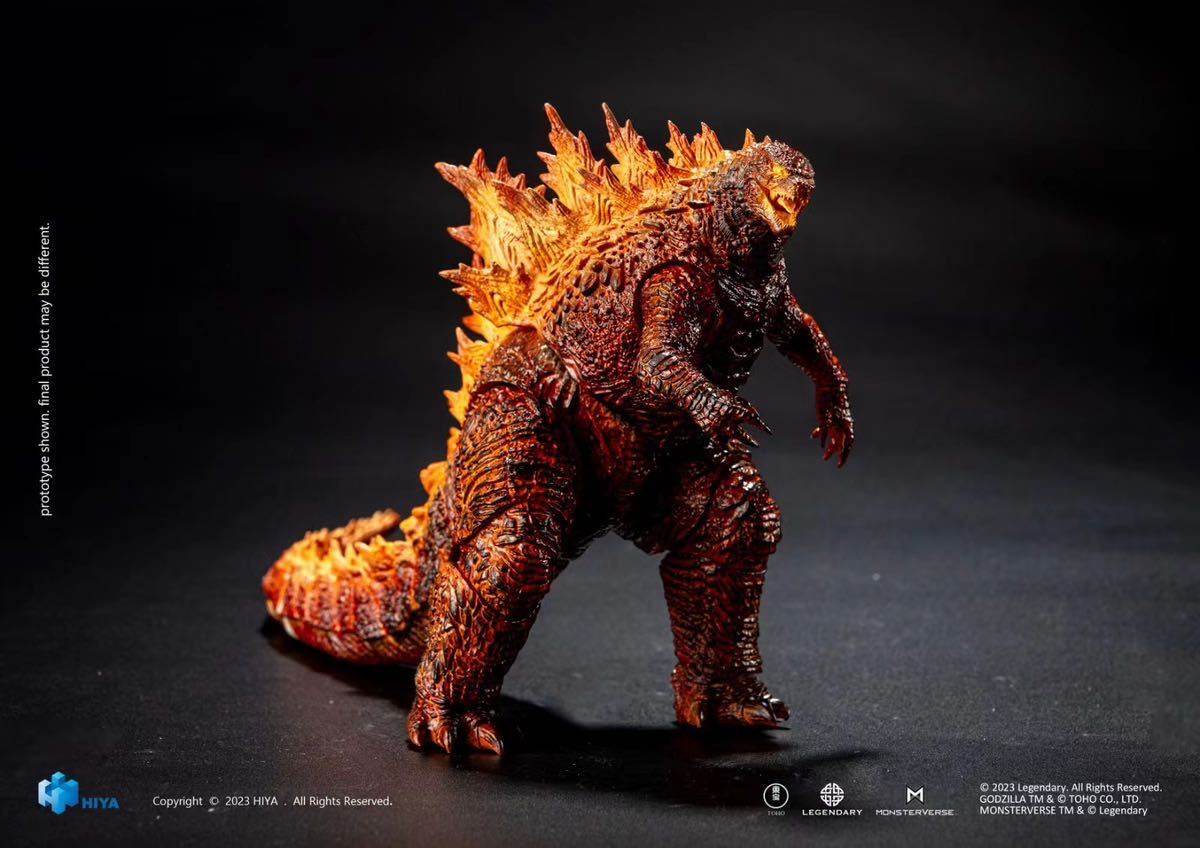 Hiya toys ハイヤトイズ バーニングゴジラ ゴジラ(2019） s.h.monsterarts モンスターアーツ モンアツ neca ネカ_画像3