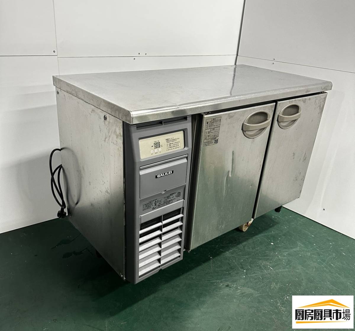 【24区内・大阪府送料無料】【中古品】番号A68◆フクシマ 冷凍庫 YRC-122FE1 2012年 幅1200×奥行600×高さ800 動作問題なし☆