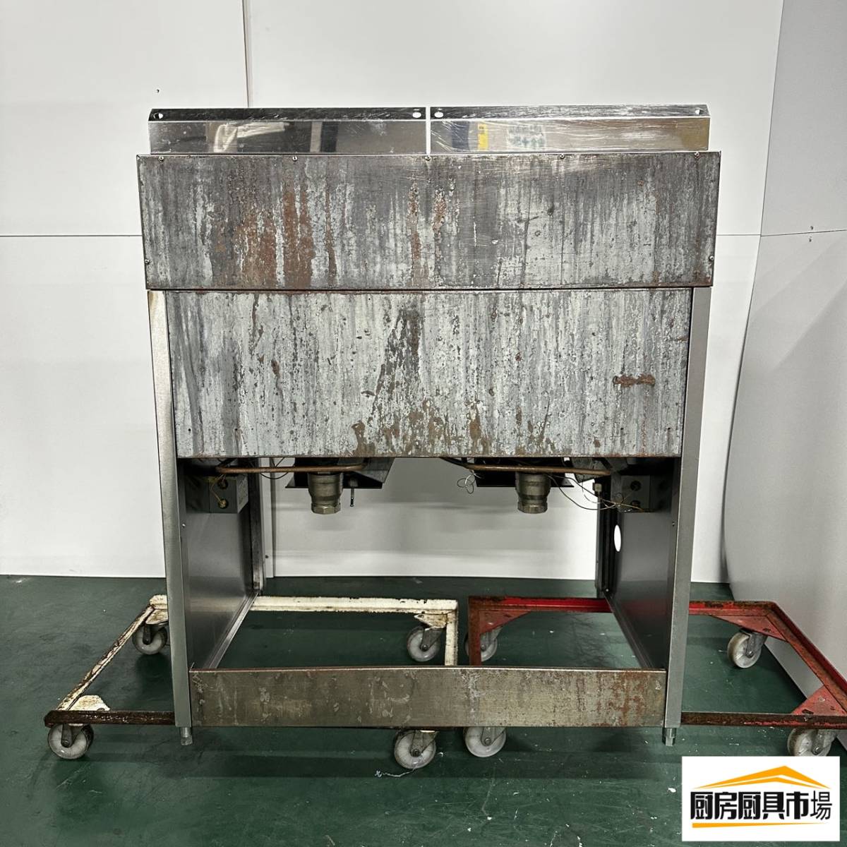 中古品】番号A64◇マルゼン フライヤー 都市ガス 幅830×奥行600 中古品】番号A64◇マルゼン フライヤー 都市ガス 幅830×奥行600