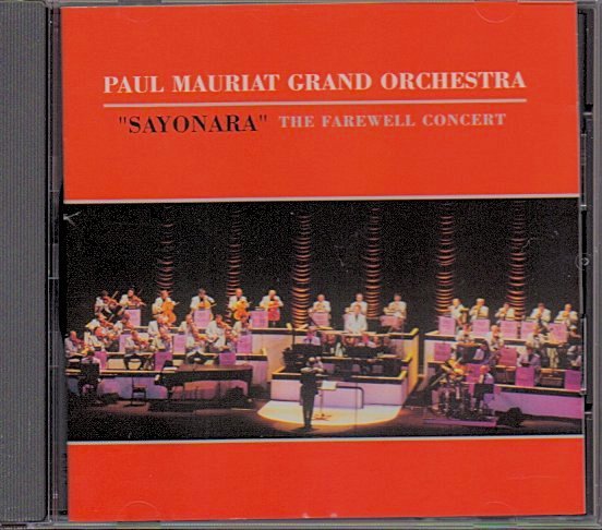 ポール・モーリア/PAUL MAURIAT「SAYONARA THE FAREWELL CONCERT」_画像1