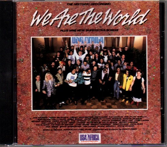 「WE ARE THE WORLD/ウィー・アー・ザ・ワールド」USA FOR AFRICA_画像1