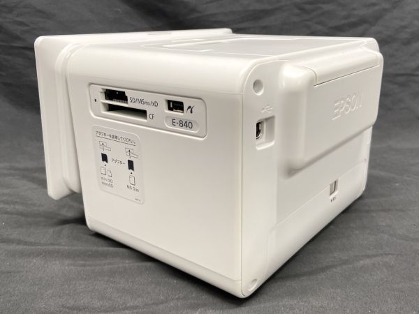 【B692】美品 EPSON 現状品 エプソン E-840 Colorio me カラリオ ミー 宛名達人 インクジェットプリンター b_画像6