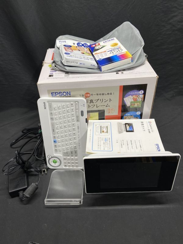 【B692】美品 EPSON 現状品 エプソン E-840 Colorio me カラリオ ミー 宛名達人 インクジェットプリンター b_画像1