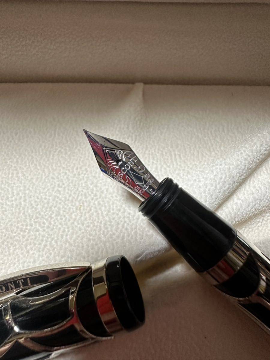 極美品】貴重ビスコンティ アールヌーボー 蜘蛛の巣 万年筆 極美品】貴重ビスコンティ アールヌーボー 蜘蛛の巣 万年筆