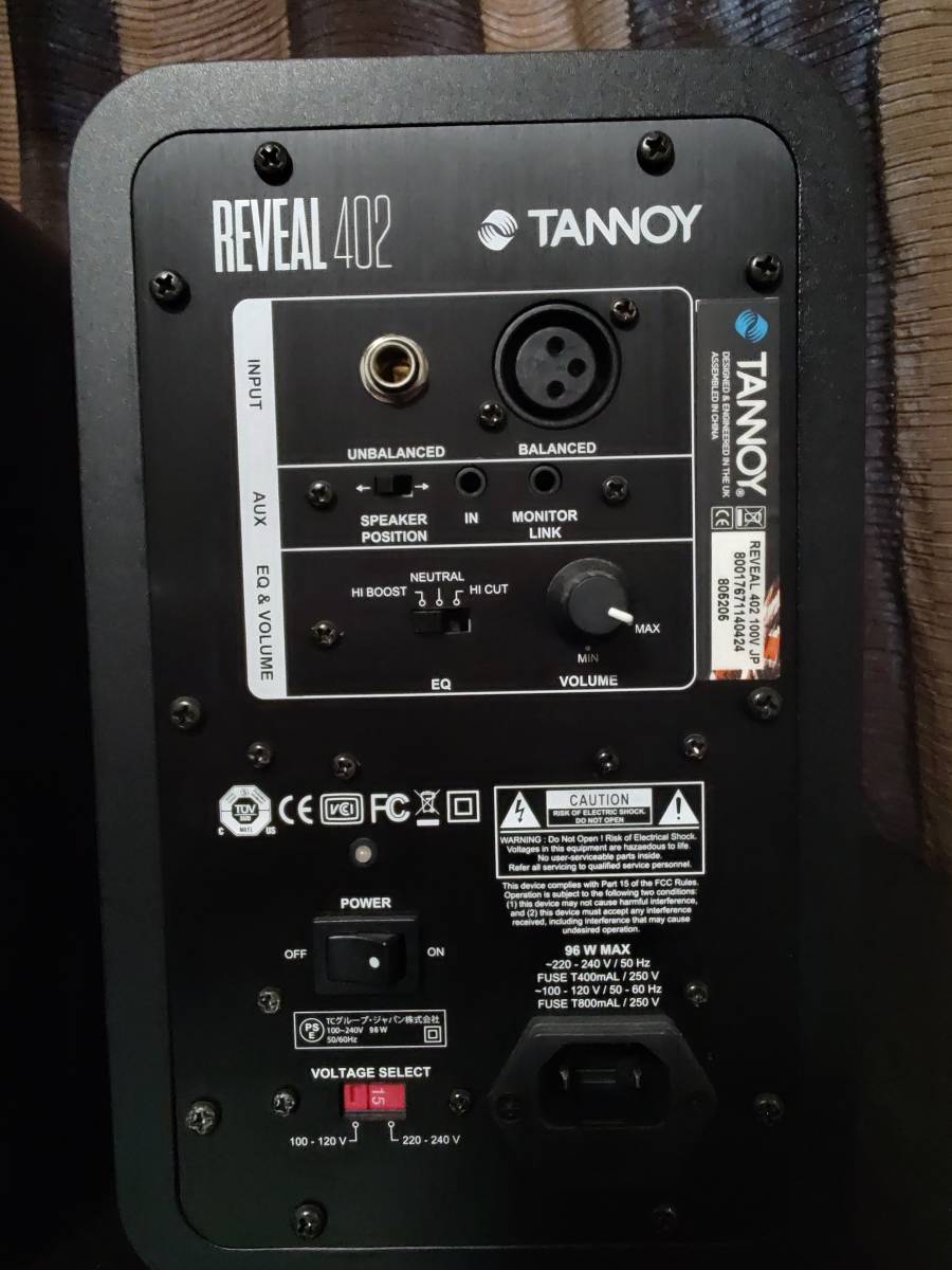 TANNOY Reveal 402 モニタースピーカー_画像4