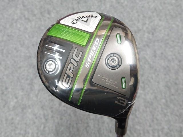 Callaway 支給品 EPIC SPEED エピック スピード トリプルダイヤモンド Tフェアウェイ 3W Speeder Evolution V FW 60 (S) カバー無 未使用品