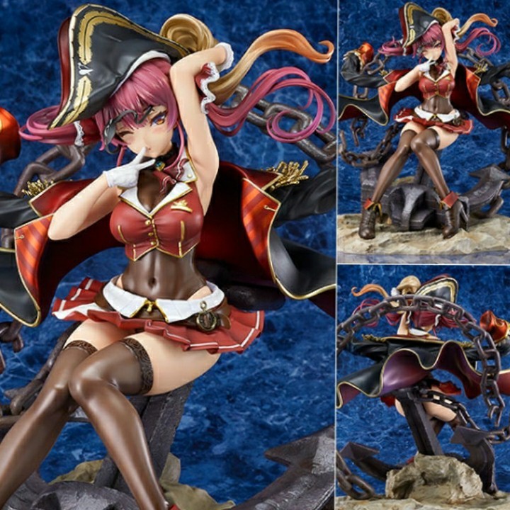 未開封 ホロライブ 宝鐘マリン 1/7 完成品フィギュア 未開封 ホロライブ 宝鐘マリン 1/7 完成品フィギュア