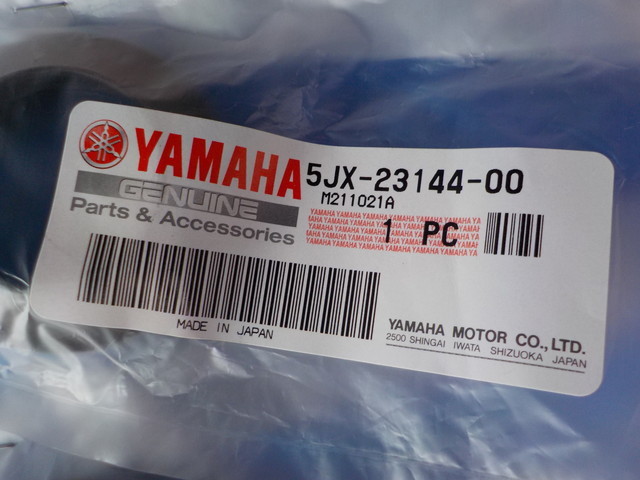 純正屋！WD●○（40）1点のみ純正部品新品未使用　YAMAHA　ヤマハ　シールダスト（5JX-23144-00）2個　5-11/17（も）_画像3