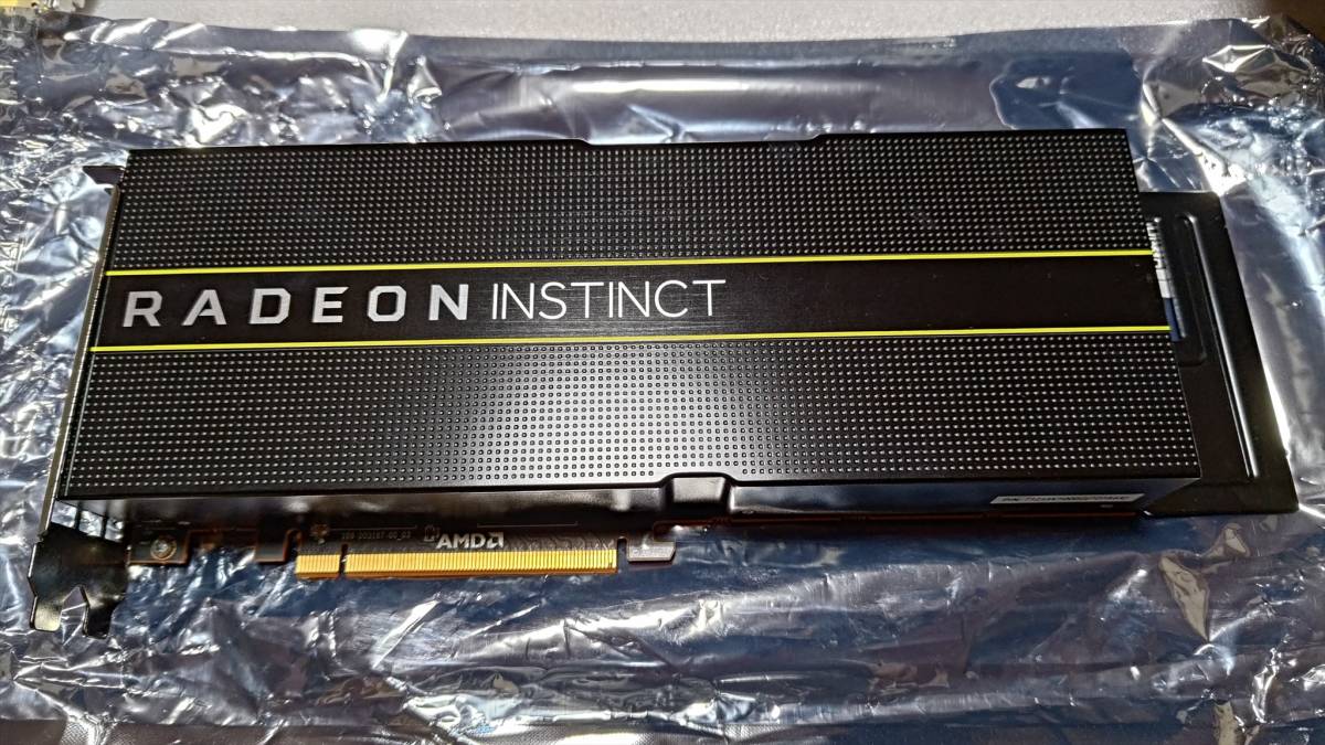 Yahoo!オークション - 中古動作品 AMD Radeon Instinct MI25 Yahoo!オークション - 中古動作品 AMD Radeon Instinct MI25