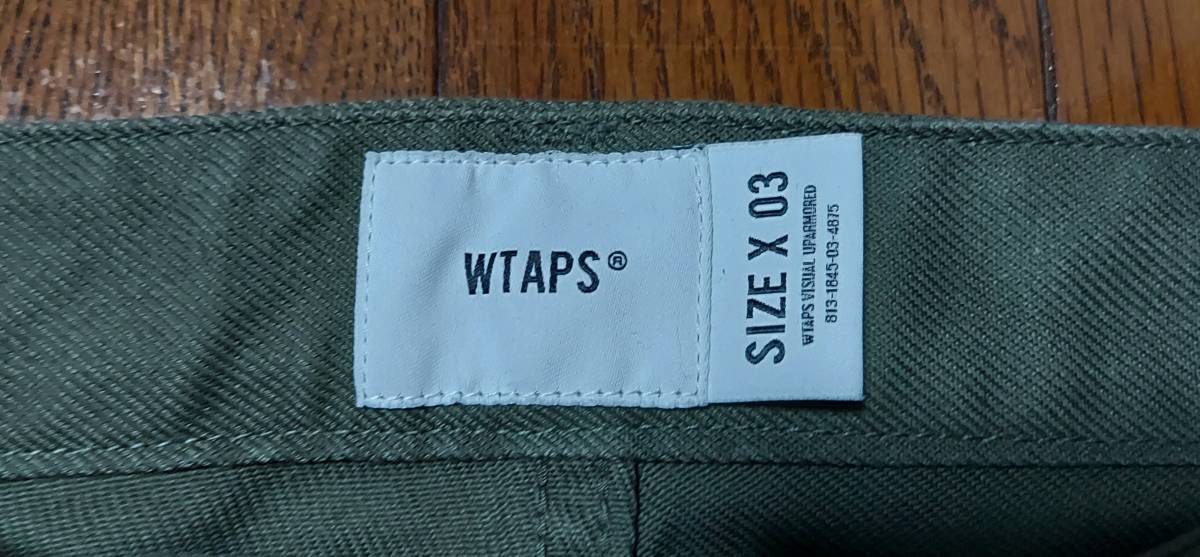 ■WTAPS 2022SS 222WVDT-PTM01 OD パンツ サイズ3■ダブルタップスneighborhoodchallengerm&mfragmentsupremelevisdescendant_画像4