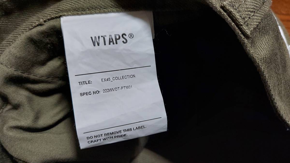 ■WTAPS 2022SS 222WVDT-PTM01 OD パンツ サイズ3■ダブルタップスneighborhoodchallengerm&mfragmentsupremelevisdescendant_画像5